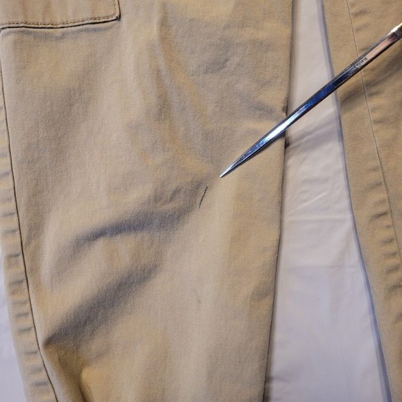 Arizona Jeans Co Boys Khaki  Elastic Waist Cargo Pants Size 7 - Picture 4 of 13